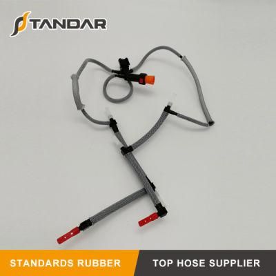 Diesel Fuel Injector Spill Rail Return Overflow Leak off Pipe Hose C2s43380 for Land Rover