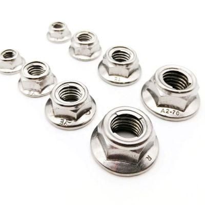 Quality Product Flange Steel Alloy Lock Nut Self Lock Nut DIN En 1664