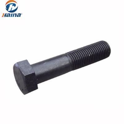 Made in China DIN931 Grade8.8 Carbon Steel Black Hex Bolts