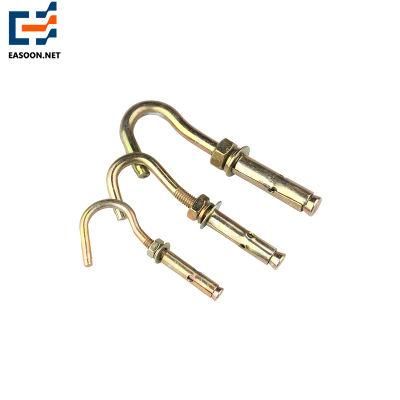 Heavy Duty Closed Eye Hook Sleeve Anchor Concrete Expansion Anchor Bolt Expansion Bolt, J Type /Hook Type Anchor Bolts