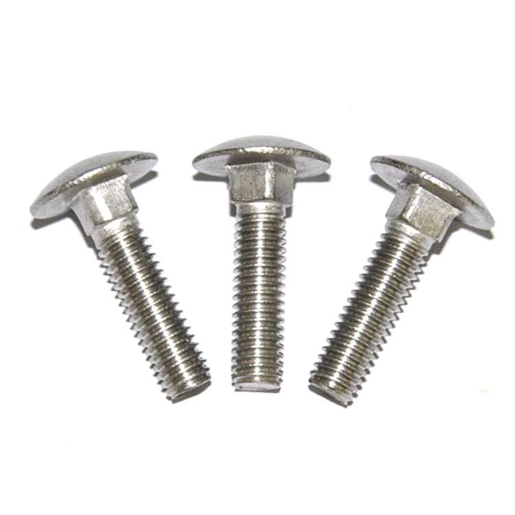 Round Head Square Neck Carriage Bolt DIN603 Stainless Steel 304 316