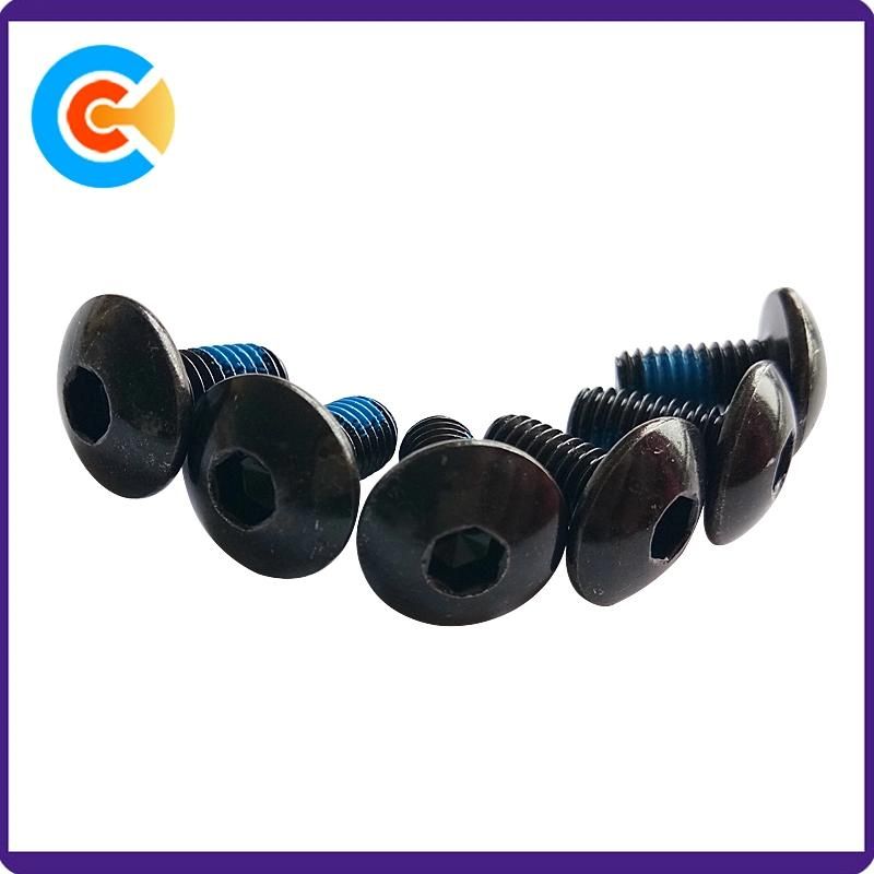 Customized M6 Machine Carbon Steel Screw Black Screw
