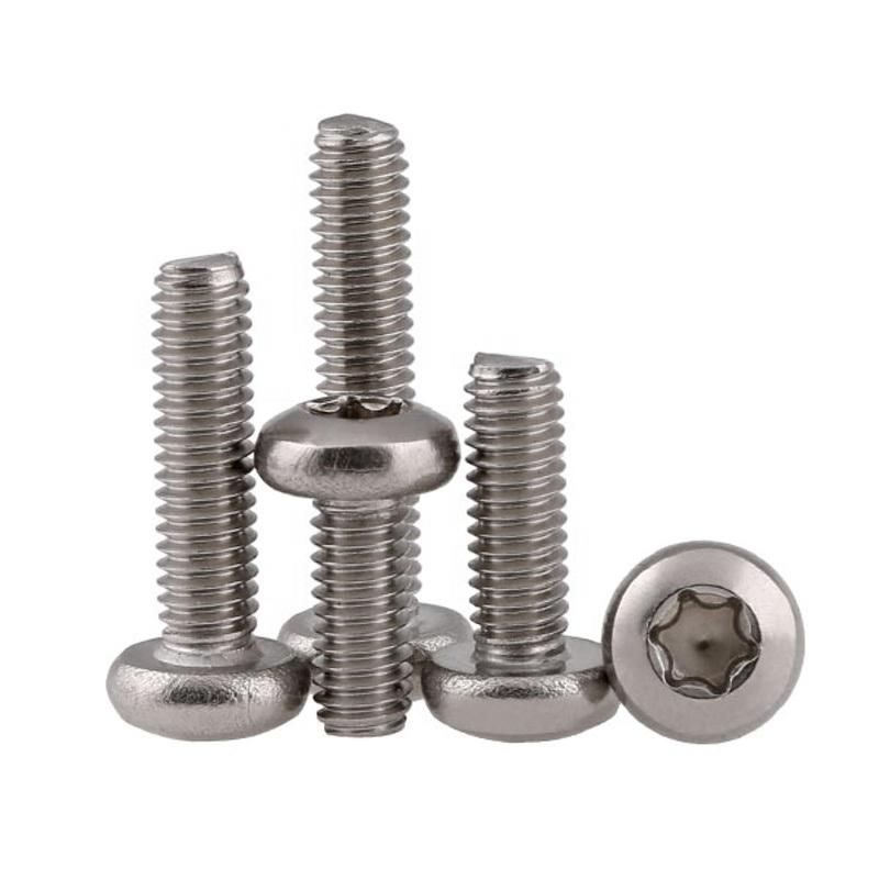 Stainless Steel 304 ISO7380 Torx Pan Head Socket Screw