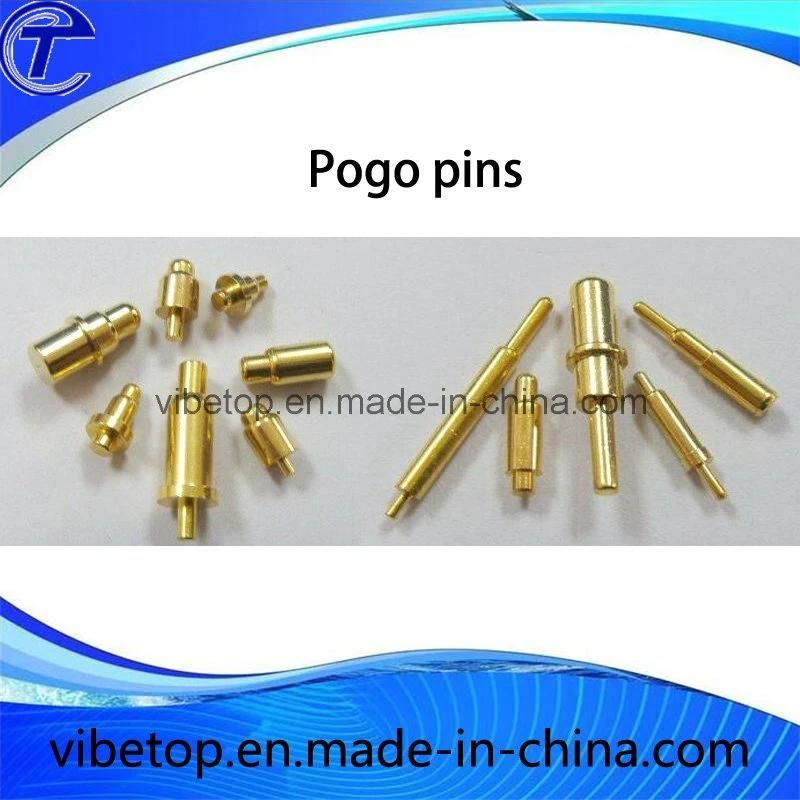 4p Brass Pogo Pin Connector
