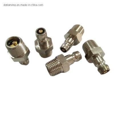 Hasco Mold Water Metric Copper Hydraulic Push Fitting with Valve
