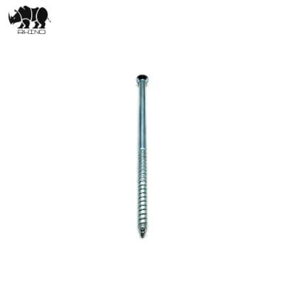 Factory Supply Flat Head with Trox Drive Yellow Galvanized / White Zinc Plated Self Tapping Wood Screw