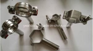 Sanitary Stainless Steel Clamp Pipe Holder &amp; Hexagon Tube Hanger