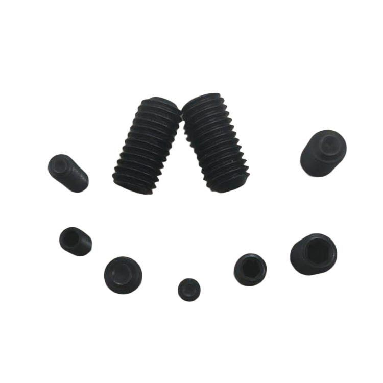 DIN915dog Point Socket Set Screws Black