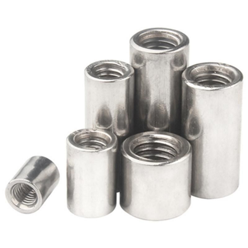Stainless Steel 304 Round Coupling Nut for Thread Rod Stud