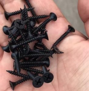 3.5X19mm Bulge Head Black Phosphated Drywall Screw Gypsum Board Screw