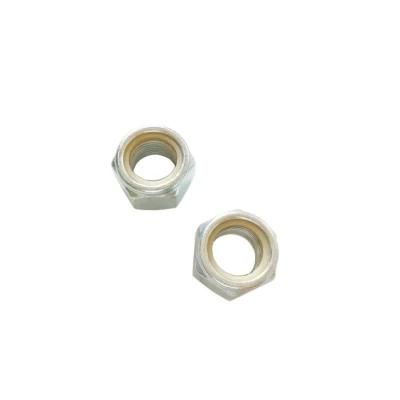 Nylon Nut M24X2-ISO10512-B-Class 10-White Zinc Cr3+