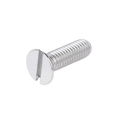 DIN963 Slotted Countersunk Head Machine Screw, Slotted Cheese Head