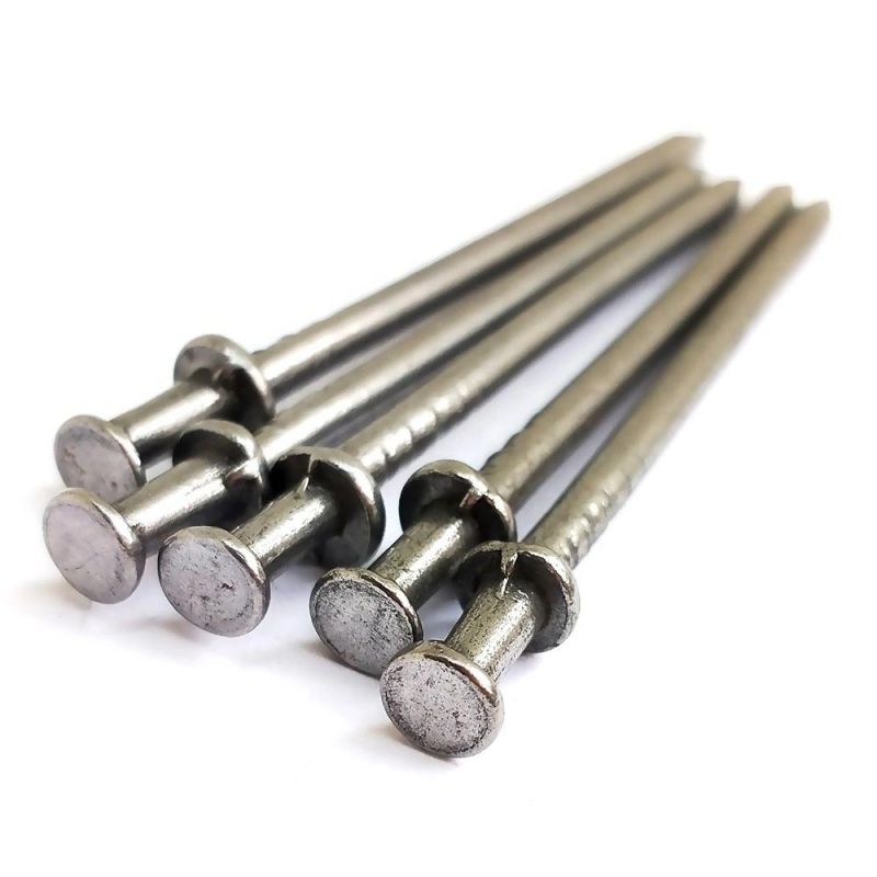 Export Standard Polished Harden Duplex Hat Nail
