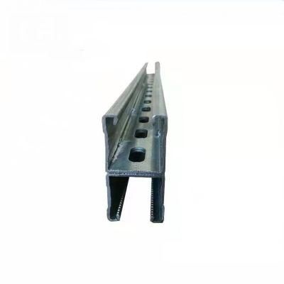 Hot Dipped Galvanized Slotted Double Channel Steel Strut Channel for Seismic System