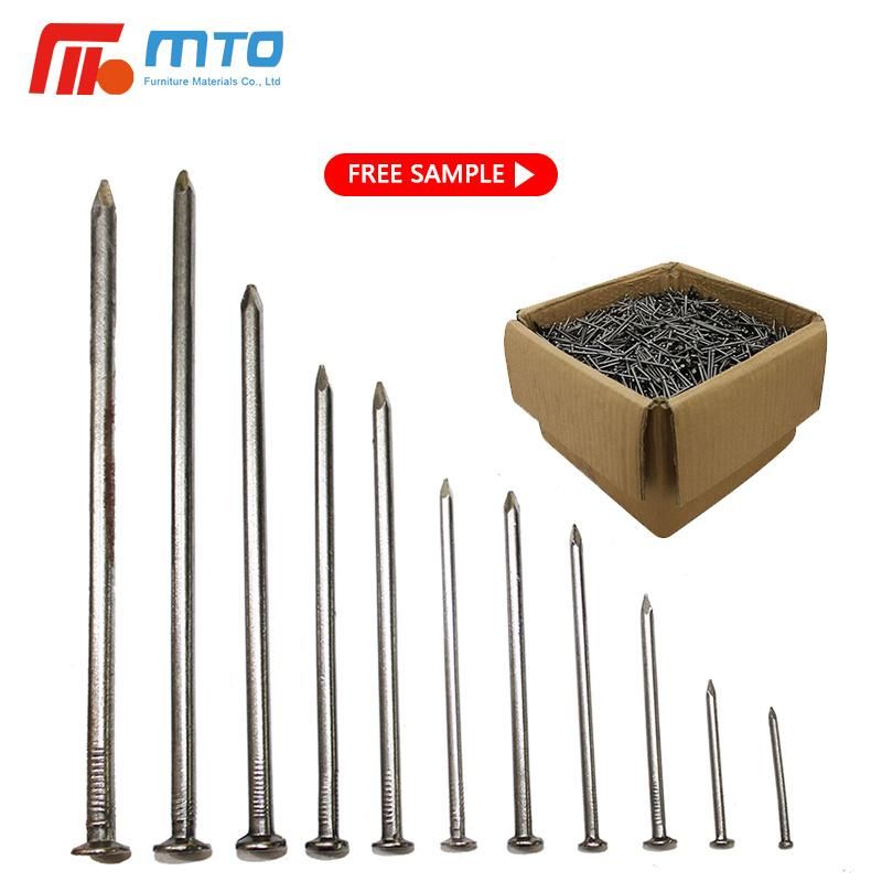 Hot Sale Common Round Nail Iron Wire Nails for Wood Building Construction with Flat Head Metal Clout Nails