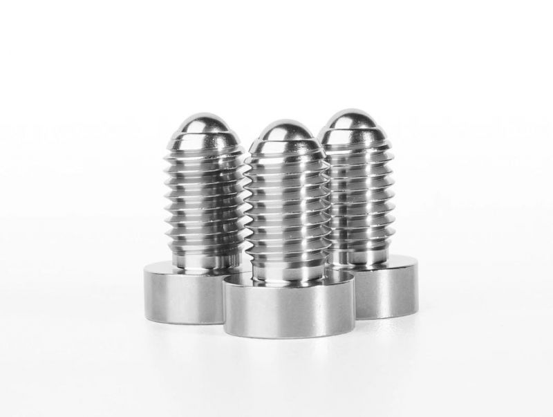 Stainless Steel Spring Plunger with Ball with Collar
