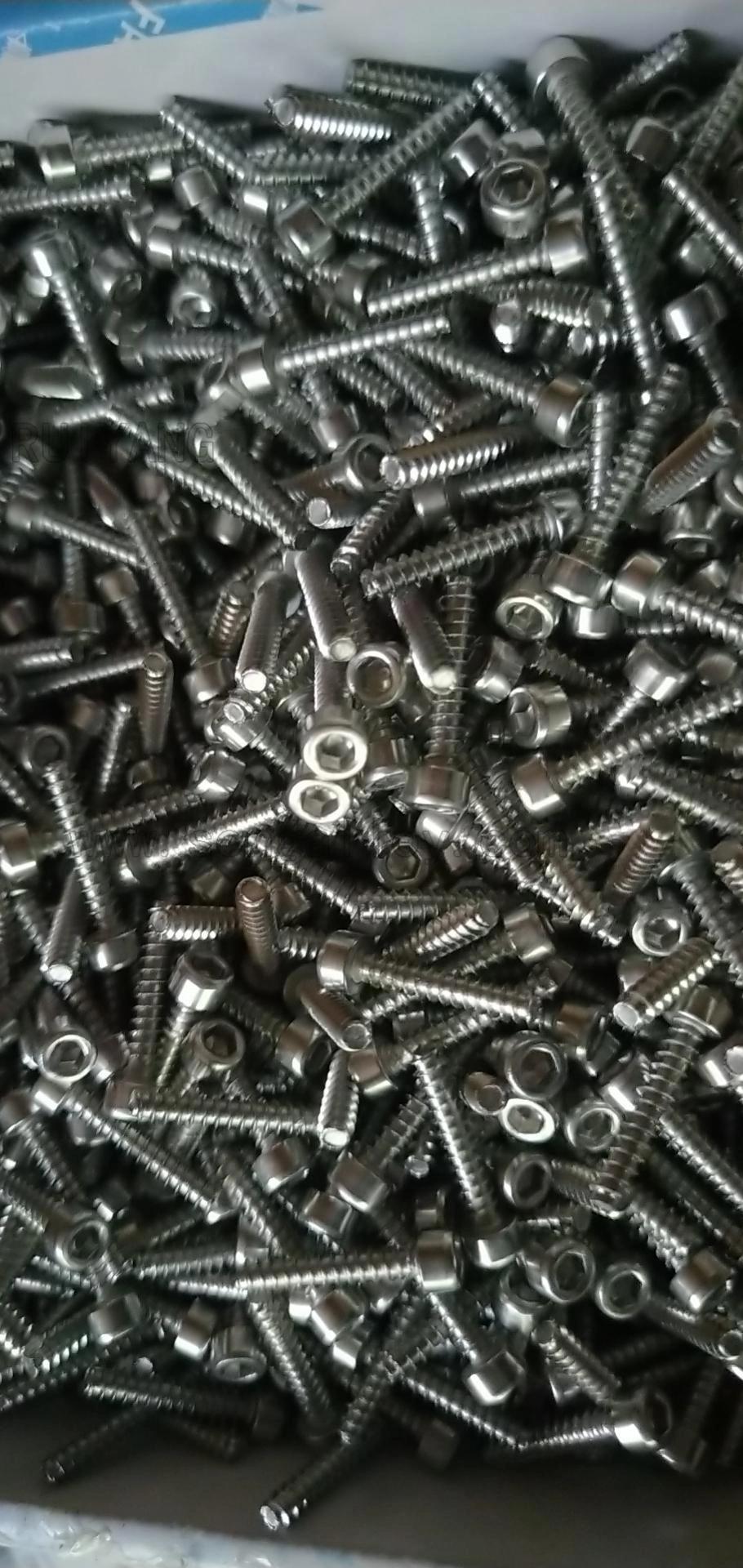Stainless Steel Hexagon Socket Self Tapping Screw M3X12