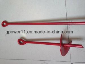 Helical Ground Screw Pole Anchor