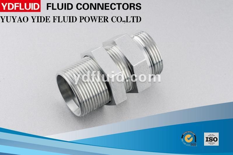 China Wholesale Custom Brass Carbon Steel Adapter Hydraulic Fitting