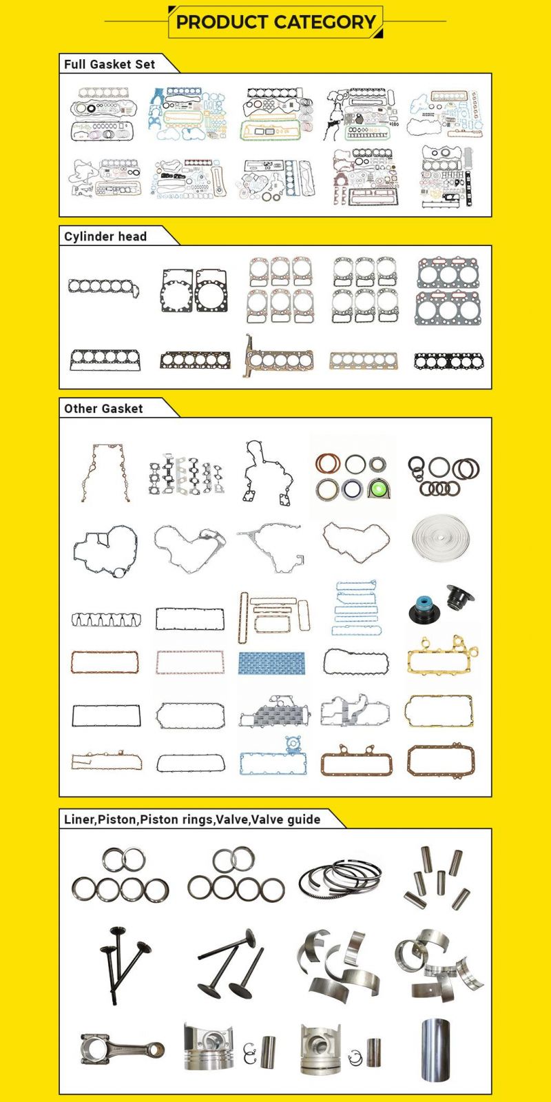 High Grade for Cummins 6CT Engine Parts Cylinder Head Gasket