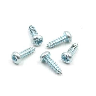China Manufacturer Stainless Steel Pan Head Pozidriv Self Tapping Screw Zinc Plated Screw