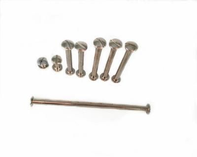 Leather Chicago Binding Male Female Screw Fasteners