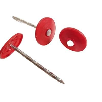 3/4&quot; X 12-Gauge 1lb Box Electro Galvanized Plastic Cap Nails