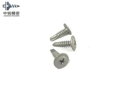 Button Head Self Drilling Screws Blue Zinc Plated in Size 4.2X25mm High Quality Carbon Steel Drilling Screws