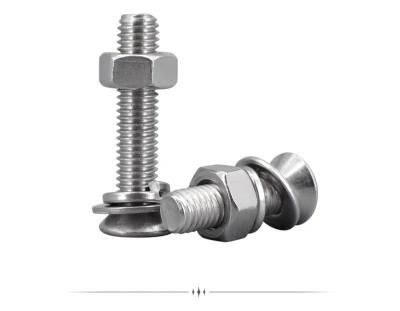 304 Stainless Steel Cross Countersunk Head Screw Nut Set