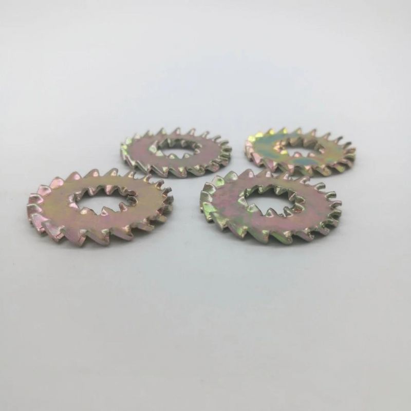 Serrated Lock Washers External and Internal Teeth