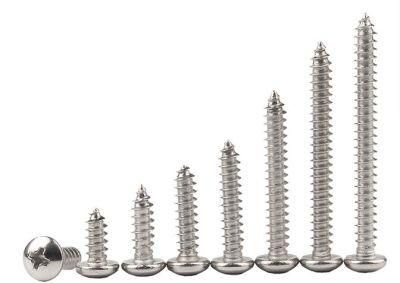 M16-M36 Round Head Self Tapping Screw Pan Head Cross Wood Screw PA Pointed Tail Large Head Self Tapping Screw M3m4m5
