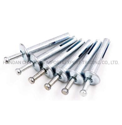 Galvanized Carbon Steel M6 Hammer Drive Anchor