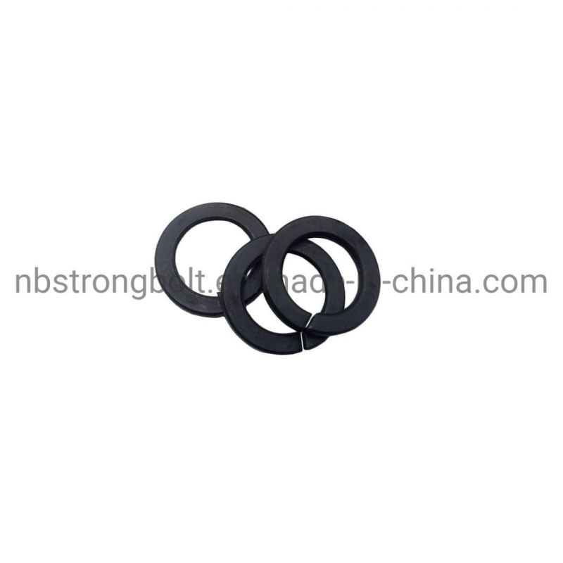 DIN127b Spring Lock Washer with Black Oxid M6
