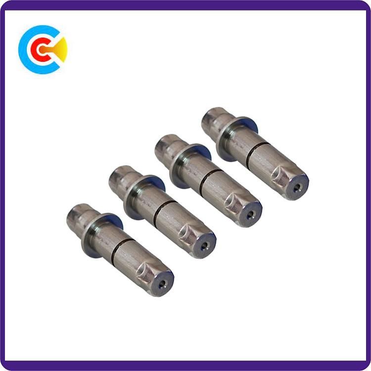 GB/DIN/JIS/ANSI Stainless-Steel/Carbon-Steel Pan/4.8/8.8/10.9 Galvanized Hexgon Non-Standard Pin for Machinery/Industry