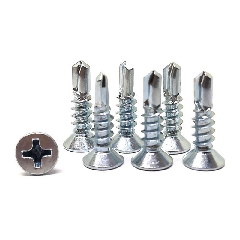 3.9 Flat Head Self Drilling Screw for PVC Window Frame
