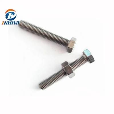 Jiaxing Haina M12 Stainless Steel 316 Asme Hex Cap Screw
