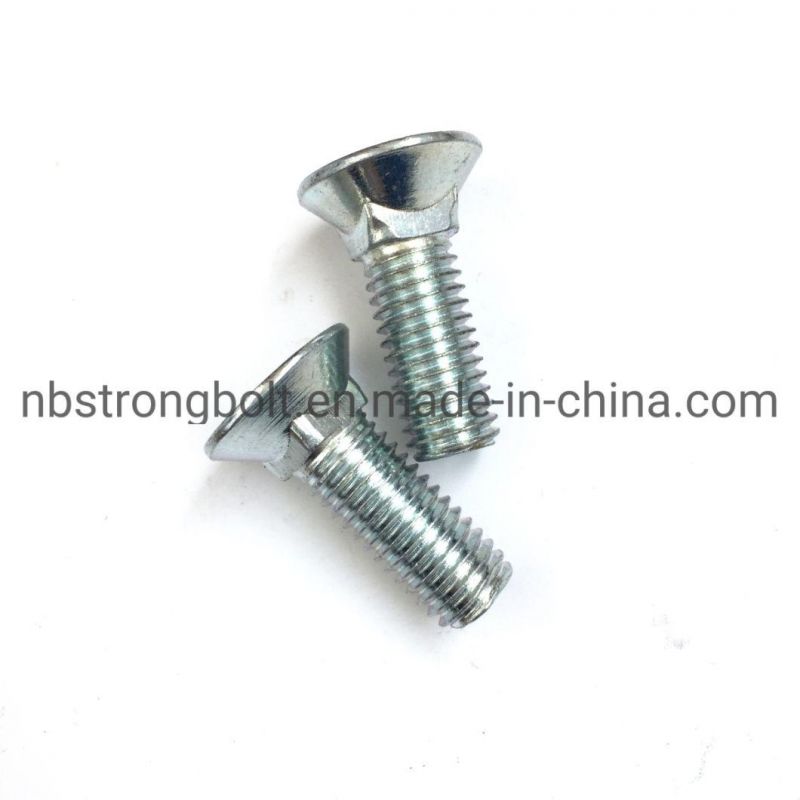 DIN608 Flat Countersunk Square Neck Bolt More Than 10 Years Produce Expricence Factory