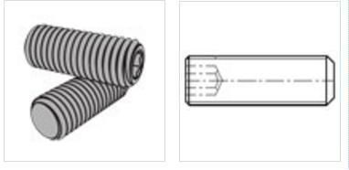 Carbon Steel Hexagon Socket Set Screws DIN913 DIN914 DIN916
