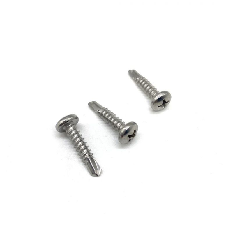 Pan Head Stainless Steel Phillips Modify Truss Head Self Drilling Screw