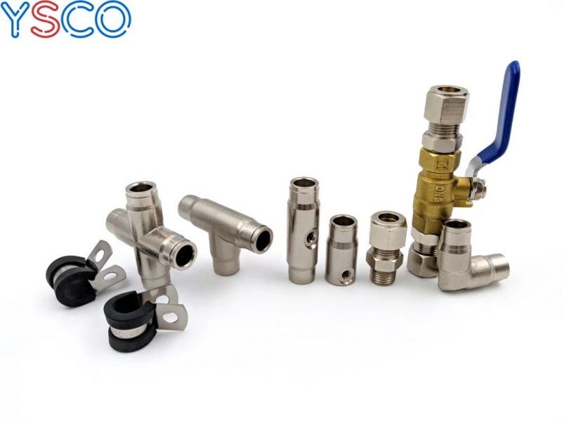 Ys High Pressure Slip Lock Cross Connector for Mist System