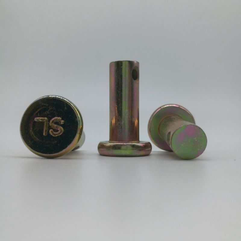 DIN1444 Flat Head Clevis Lock Pin Cylindrical Pin