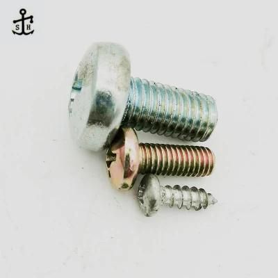 Metric Cross Recessed Carbon Steel Pan Head Self Drilling Screws China Manufacture