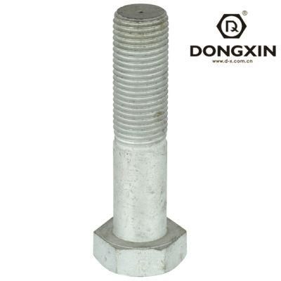 High Strength Hex Bolt Structural Bolt Hot Galvanizing Head Hex Tap Bolt