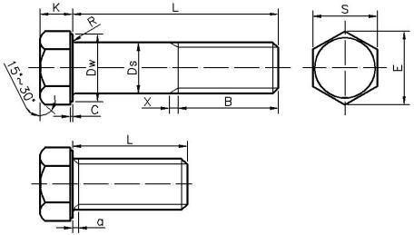 ASTM A325/A490 Structual Bolt