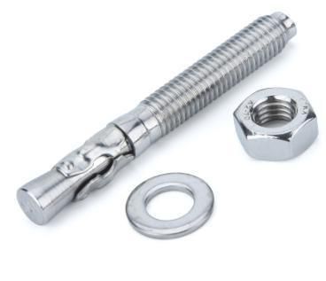 Wedge Anchor Bolts Concrete Anchor Bolts Wood Anchor Bolts Stainless Steel Stainless Steel 40mm-300mm 850-5400n Inch, Metric