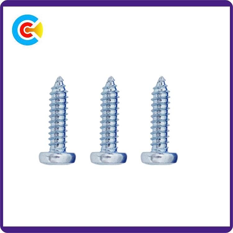 Stainless Steel 304/316 DIN7981 DIN7982 Phillips Self-Tapping Machine Screws
