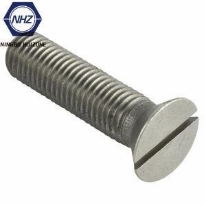 Slotted Flat Countersunk Head Cap Screws Bolts