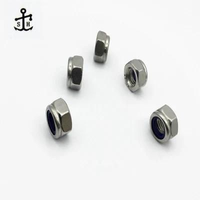 Ss DIN985 Nylon Lock Nuts DIN982 DIN985 Hex Blue Lock Nuts Made in China