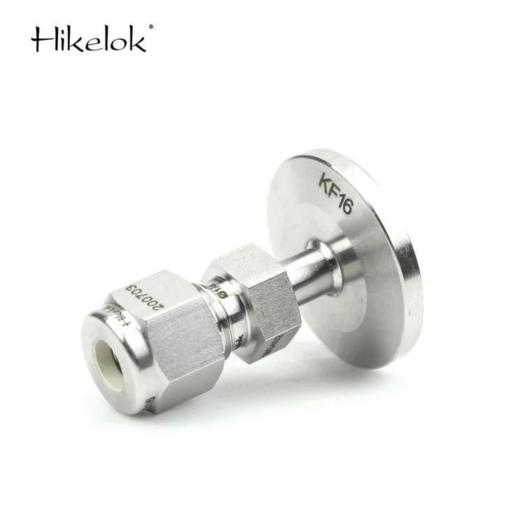 Hikelok 316 Stainless Steel Kf Vacuum Tube Fittings
