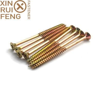Wholesale Anti-Rusting Hardware Chipboard Nail White/Yellow Zinc Plated